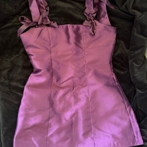 Current Mood Purple Pixie Stardust Mini Dress XL